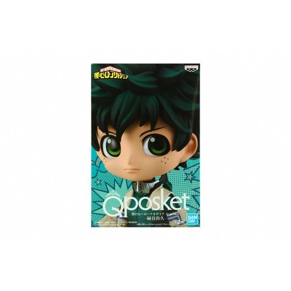 Figur - BANPRESTO - Izuku Midoriya Q Posket - 14cm - PVC - My Hero Academia