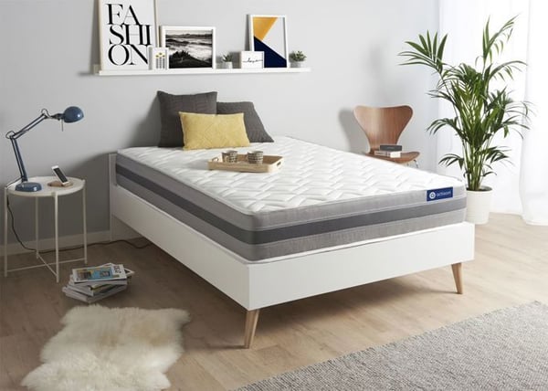 Madrass - ACTISOM - Actimemo Relax - 130x210 cm - Minnesskum - 24 cm tjocklek