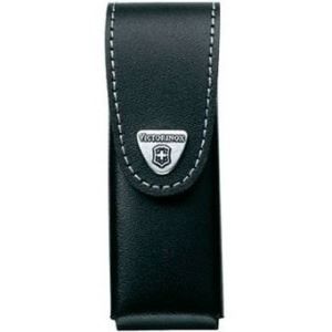 Läderfodral - Victorinox - 111mm upp till 10 P - Svart - Mjuk - Ingen stängning