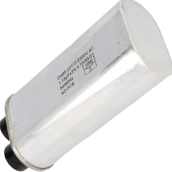 Kondensator 115µf 2300V original för mikrovågsugn 481212158161 WHIRLPOOL, BAUKNECHT, ARISTON HOTPOINT, V-ZUG, IKEA, KITCHENAID, FA