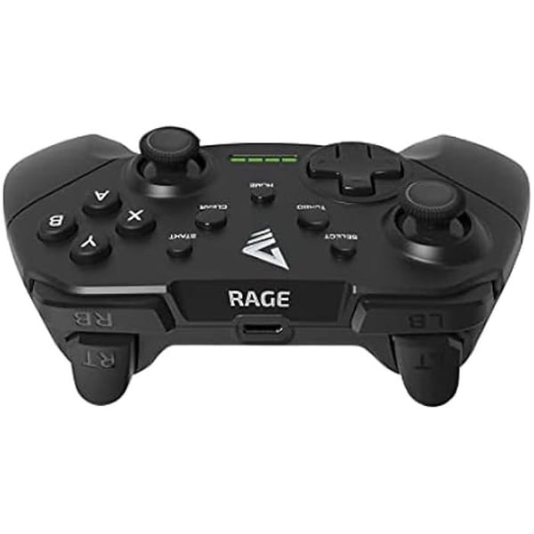 Spelkontroll - SAVIO - Rage - Trådad - Svart - USB