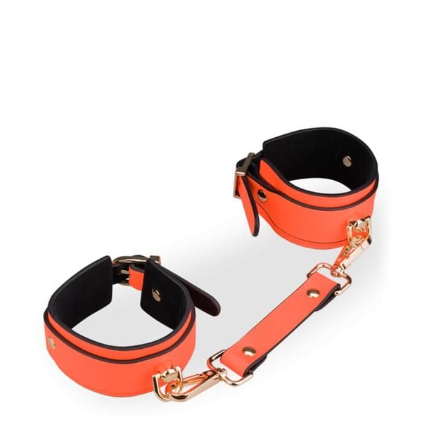 Orange fluorescerande handbojor - Orange