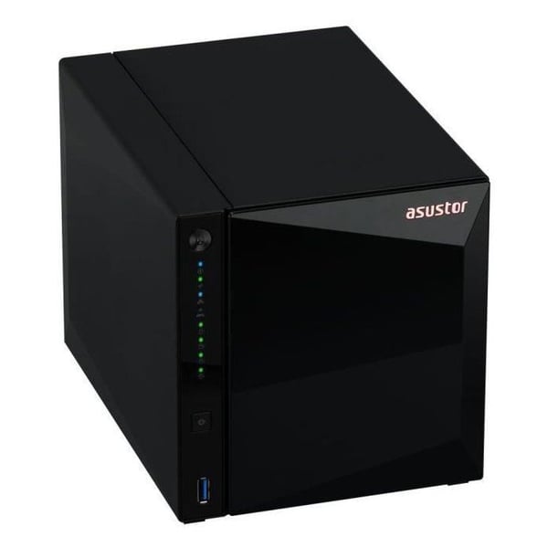 NAS-server - ASUSTOR - AS3304T v2 Drivestor 4 Pro Gen2 - Quad-Core 1.7GHz - 2GB DDR4 - 2.5GbE - 4 fackor