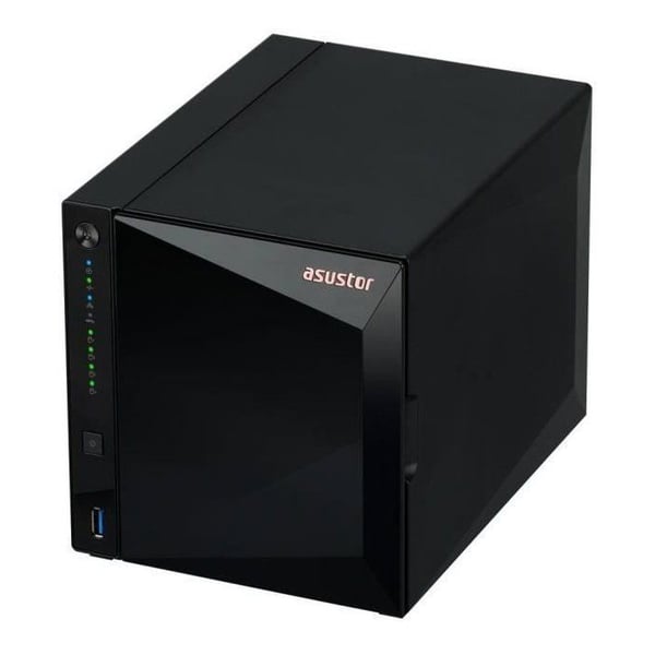 NAS-server - ASUSTOR - AS3304T v2 Drivestor 4 Pro Gen2 - Quad-Core 1.7GHz - 2GB DDR4 - 2.5GbE - 4 fackor