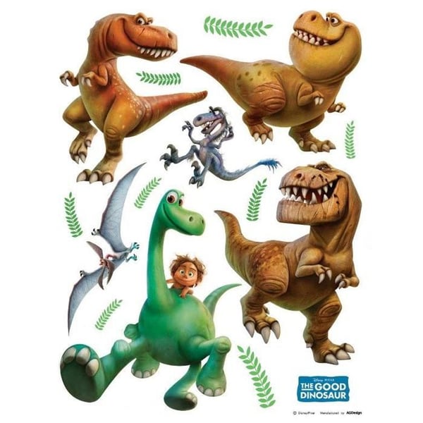 Väggdekal Le Bon Dinosaure 65x85cm