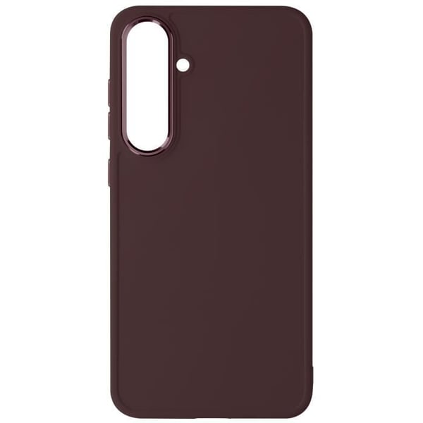 Fodral till Samsung Galaxy S24 Rigid Camera Contour Metallic Burgundy - AVIZAR - Röd - Syntet - Blandat