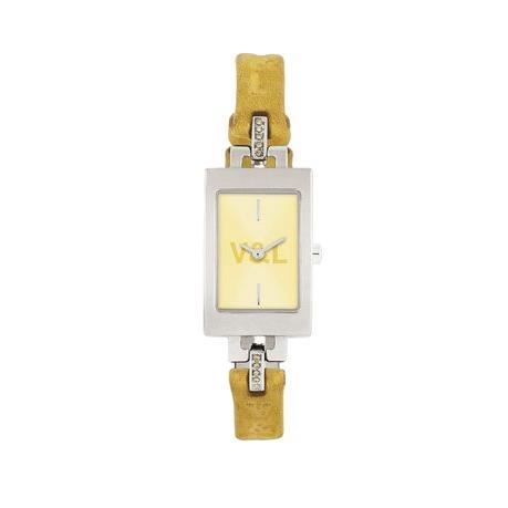 Kvinnoarmbandsur - V & L - TEMPO TA DIN TID - Kvarn - Digital - Röd Plast