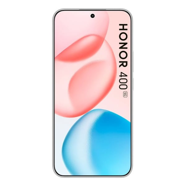 Honor 400 5G Sølv Smartphone 512GB 8GB RAM Kamera 200MP + Øreklips