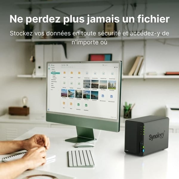 NAS-server - SYNOLOGY - DS224+ - 2 fack