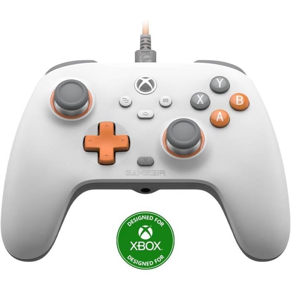 Spelkonsol - GAMESIR - T7 Vit - Kompatibel med Xbox och PC - Trådad - Inbyggd vibration