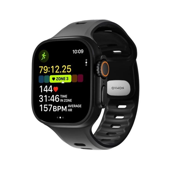 Nomad Sporty Armbånd til Apple Watch 49mm Sort