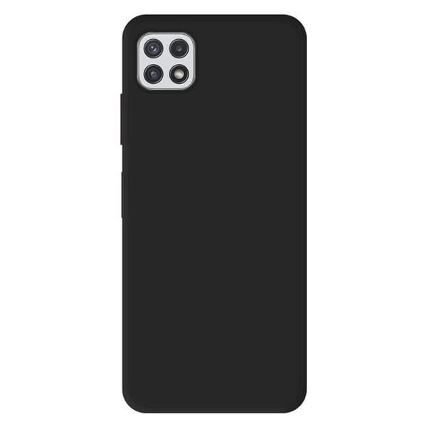 Svart silikonfodral - Kompatibel med Samsung Galaxy A22 5G