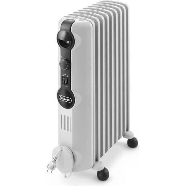 DELONGHI TRRS0920 2000 watt Oljefylld kylare - 3 effektnivåer - Comfortemp - Real Energy (+35% konvektion)