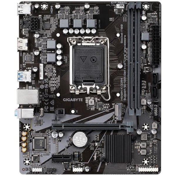 Moderkort - GIGABYTE - H610M K DDR4