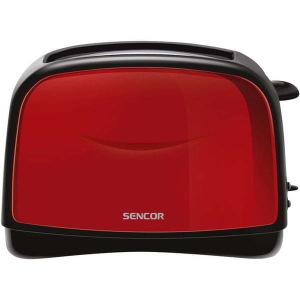 Brödrost - SENCOR - STS 2652RD - 850 W - 2 platser - Svart / Röd
