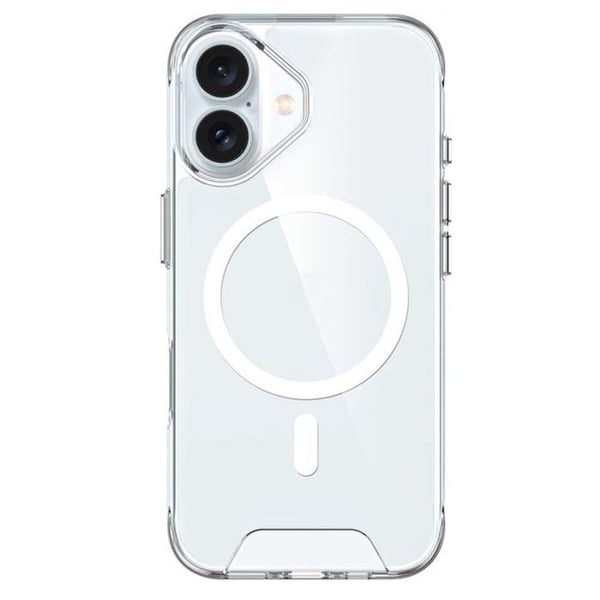 MagSafe-skal - MW - iPhone 17 - Transparent - Stötsäker - Elegant