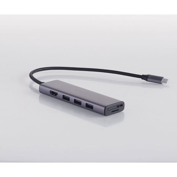 Multifunktionell USB-C-adapter - UGREEN - Grå