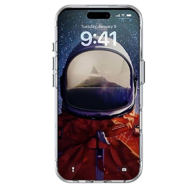 MagSafe-skal - MW - iPhone 17 - Transparent - Stötsäker - Elegant