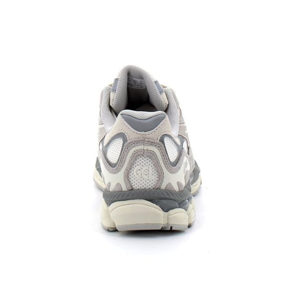 Asics GEL-NYC sneaker - Grå, Vit - Ref. 1201A789-103 - Ovandel i mesh, syntet - Spetsfästning