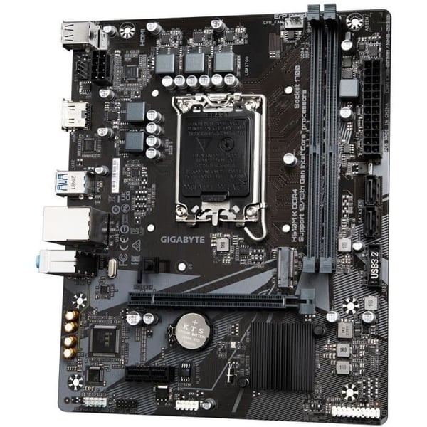 Moderkort - GIGABYTE - H610M K DDR4