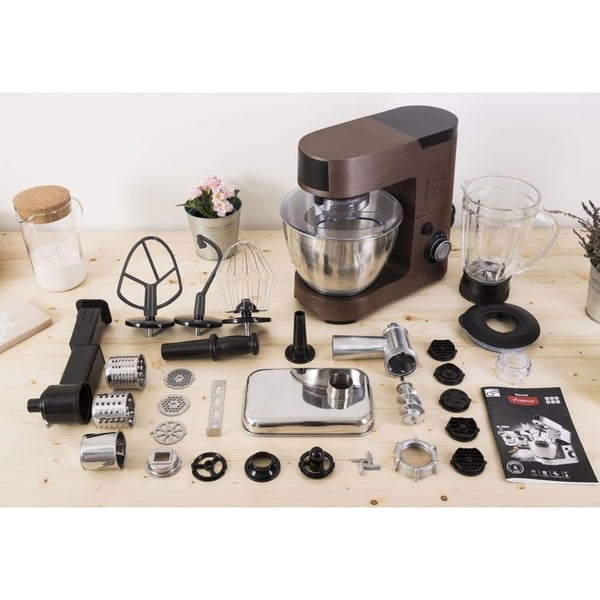Husholdningsrobot - G21 - Promise Brown - 1500 W - 5,5 L - Metal i aluminium