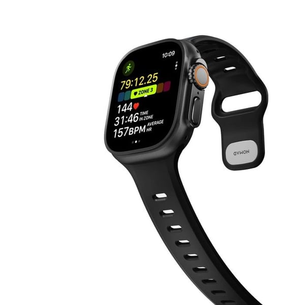 Nomad Sporty Armbånd til Apple Watch 49mm Sort
