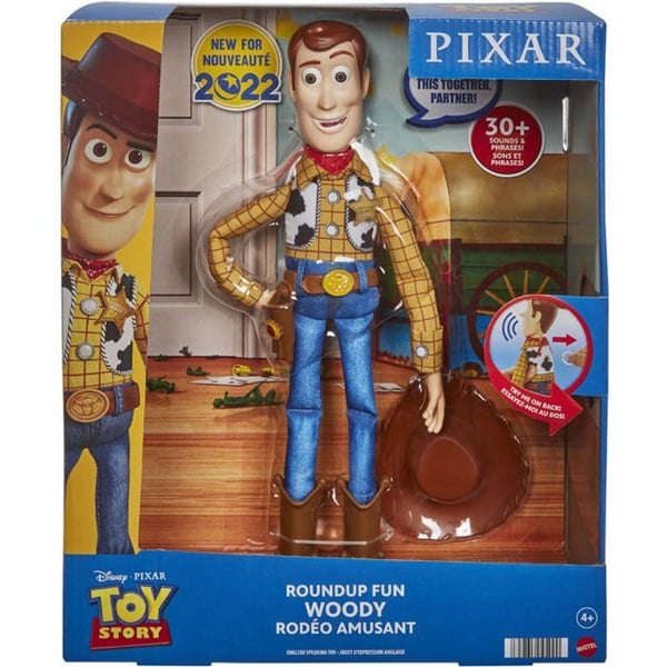 Mattel Toy Story Woody figurin interaktiv med ljud