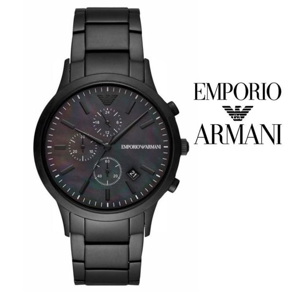Klocka - Emporio Armani - AR11275 - Kvarts - Rostfritt stål - Analog