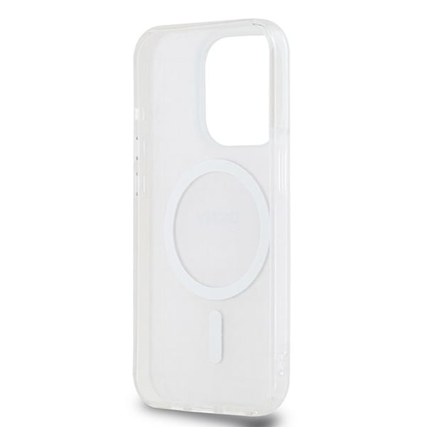 IPhone 15 Pro Max Fodral - DKNY IML IML Mono & Stripe MagSafe (DKHMP15XHRHSEP) - Rosa
