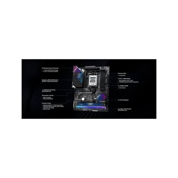 ASROCK Moderkort X870E Riptid