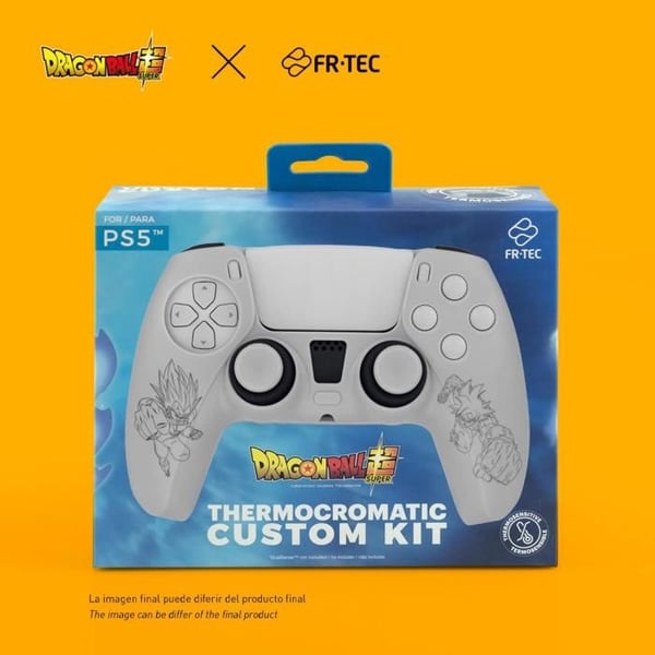 Tillbehörssats - BARA FÖR SPEL - Dragon Ball Super - PS5-kontroller - Transparent - 2 års garanti