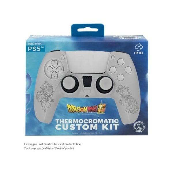 Tillbehörssats - BARA FÖR SPEL - Dragon Ball Super - PS5-kontroller - Transparent - 2 års garanti
