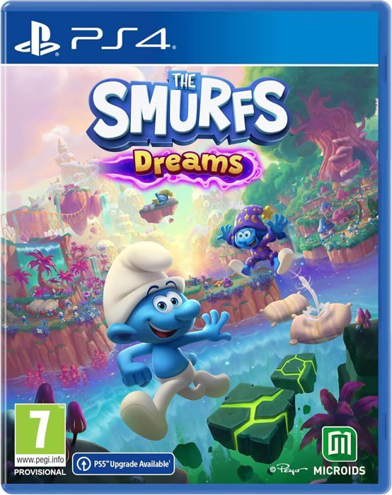 PS4-spel - MICROÏDS - Smurfarna: Drömmarnas Epos - Importversion - Spelbart på franska
