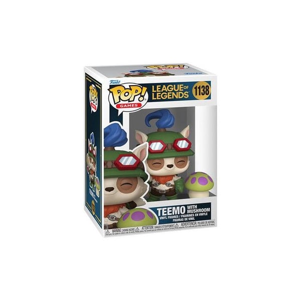 Figur Funko Pop & Buddy League of Legends Teemo med Svamp
