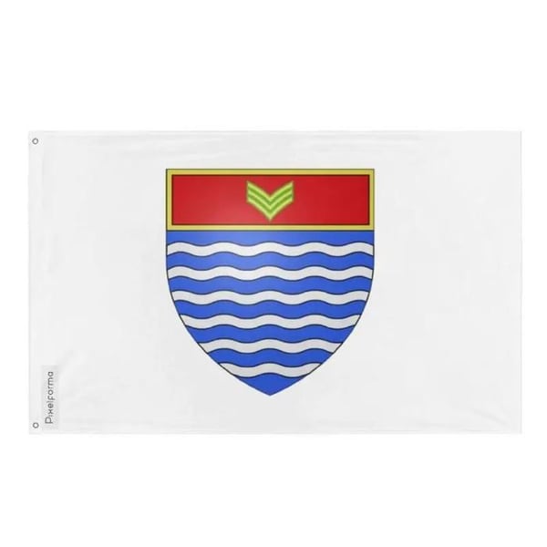 Lac-Sergent Flagga – 128 x 192 cm – Hållbar Polyester – 2 Metalöglor – Inomhus / Utomhus – Pixelforma