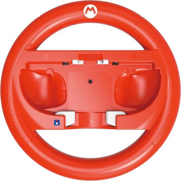 Racing Wheel - Nintendo Switch 2 - Hori - Mario Kart World Joy-Con - Mario-motiv - Röd
