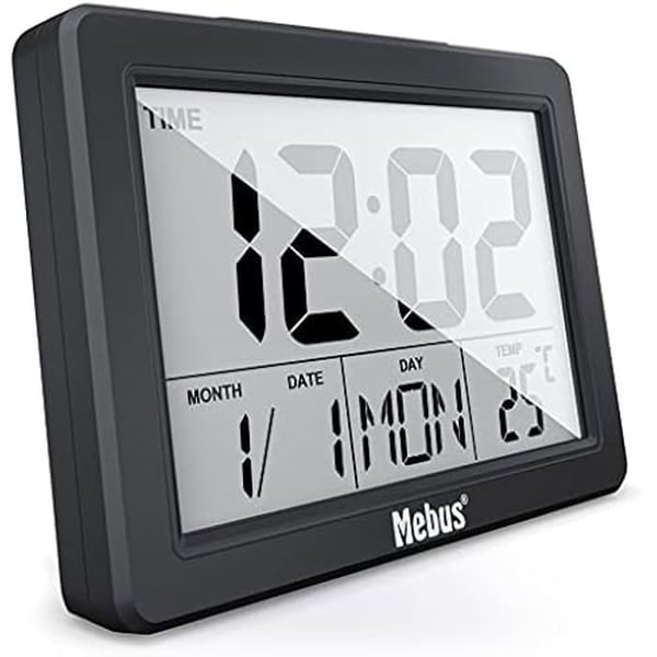 Elektronisk väckarklocka - Mebus - 25739 - Färgglad - Inomhus - Batterier