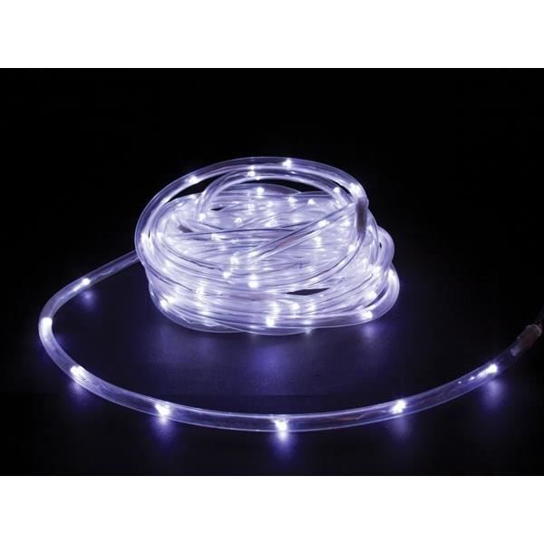 Microlight LED-girlang - VELLEMAN - 6m - 120 vita lampor - transparent tråd