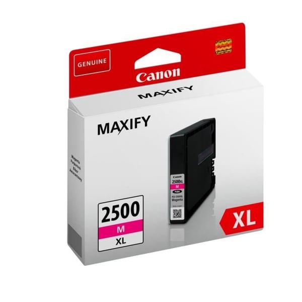 Bläckpatron - CANON - PGI-2500XL - Magenta - 19,3 ml - XL 1295 sidor