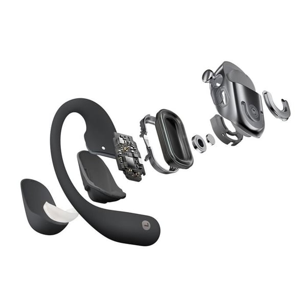 Shokz TWS ÖRONPROPPAR MED AIR CONDUCTION OPENFIT 2 PLUS SVART
