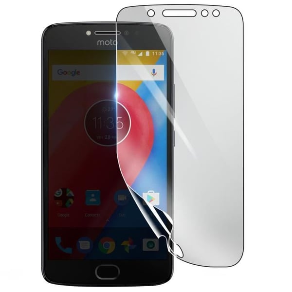 Skärmskydd - 3MK - Motorola Moto E4 - Stötsäker Hydrogel - Transparent - Reptålig