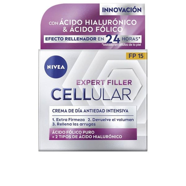 CELLULÄR FILLER dagkräm hyaluronisk & folsyra SPF15 50 ml