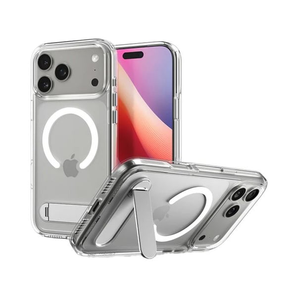Coque Ultra Hybrid S MagSafe Apple iPhone 17 Pro Max - Transparent / Vit
