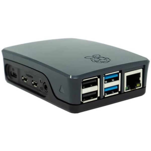 Boîtier för enskildkortsdator Raspberry Pi® SC0230 svart 1 st | UNIVERSAL KABINETT