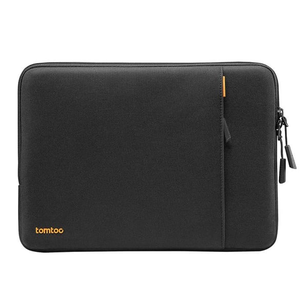 Laptopväska - TOMTOC - 14 tum - Vattentåligt tyg - Svart - Dam