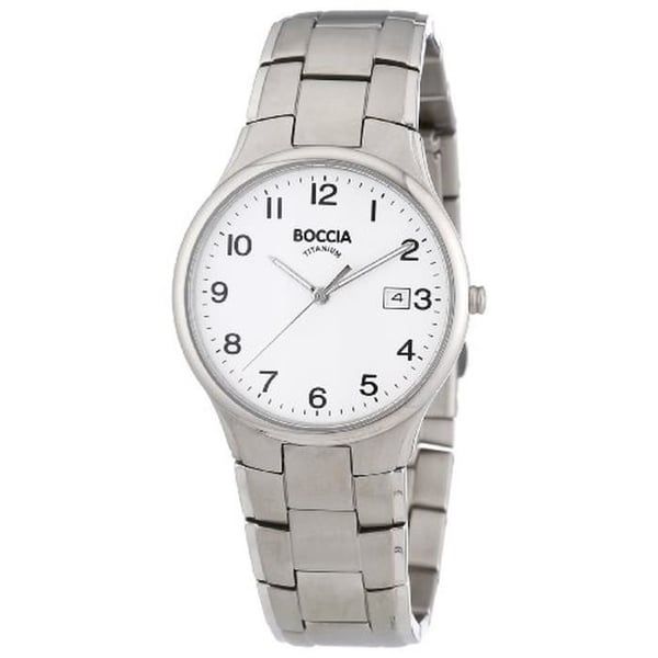 Boccia 3512-08 Herrklocka - Titanarmband - Analog
