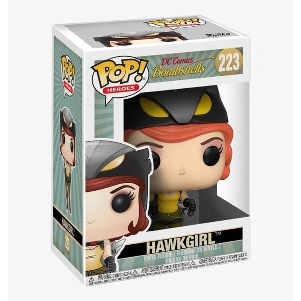 Figurine Funko Pop! - DC Comics - Bombshells: Hawkgirl - 10 cm - Samling - Blandat