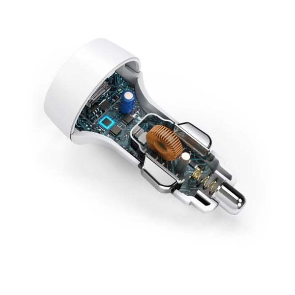 Nätadapter - HAMA - Hama 00 - 20W - USB Power Delivery - Vit