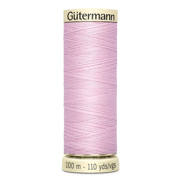 Sytråd 100% polyester Gutermann 1 Spole - Att 320 - glaserad rosa