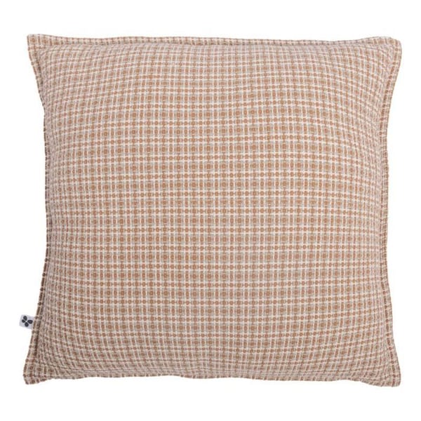 Avtagbar kudde med piping 50 x 50 cm "Edgar" Texturerad bomull l'Effet papillon